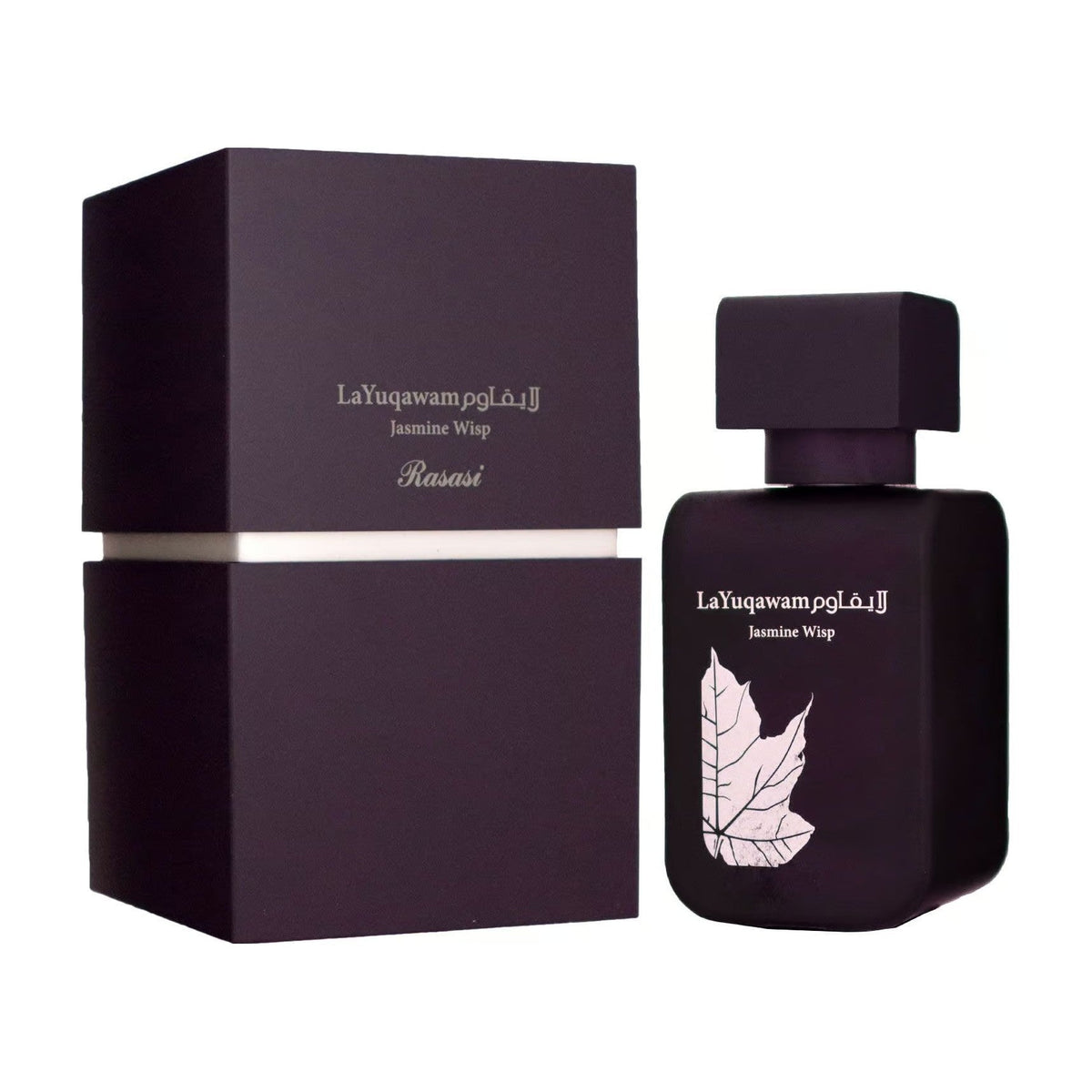 Rasasi La Yuqawam Jasmine Wisp flacon et boîte