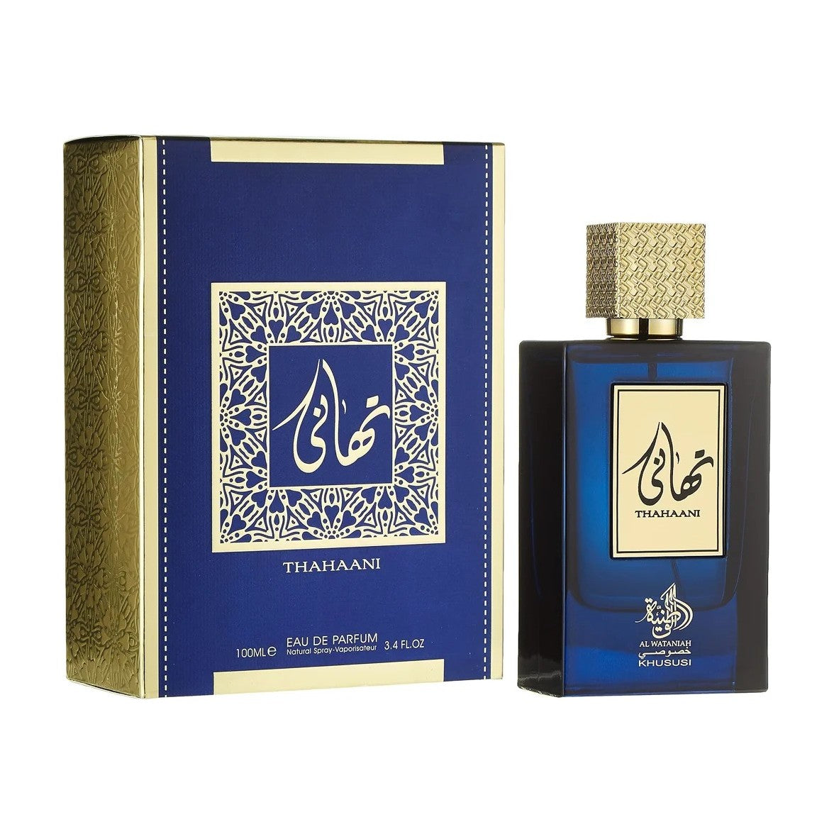Al Wataniah Thahaani — flacon et boîte