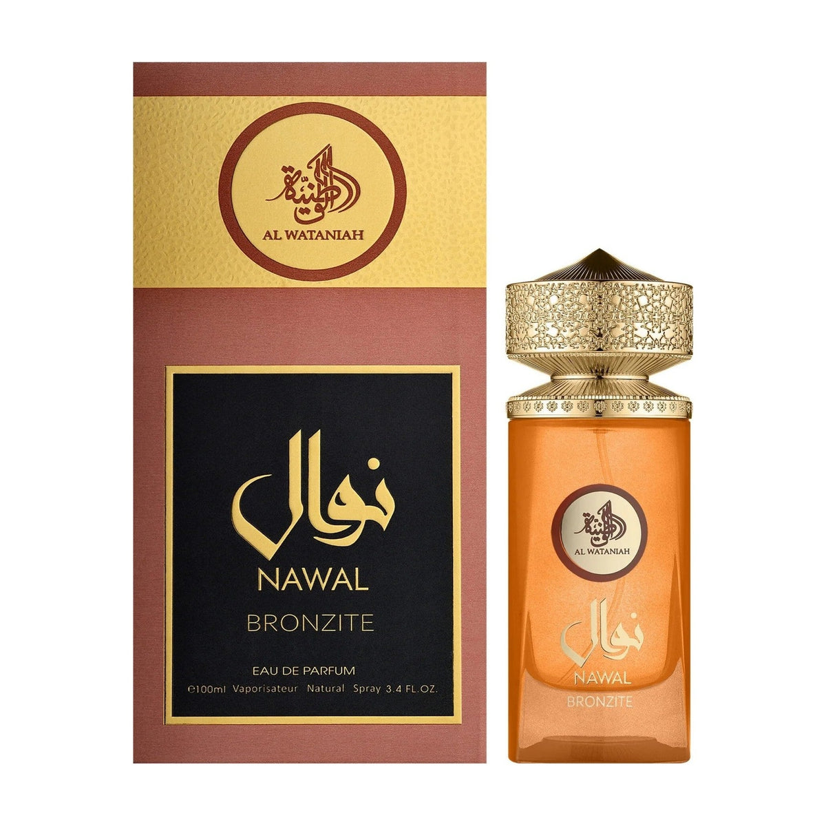 Al Wataniah Nawal Bronzite — flacon et boîte