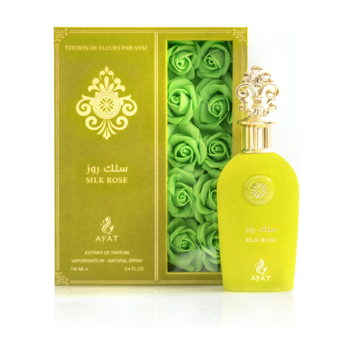 Ayat Silk Rose — flacon et boîte