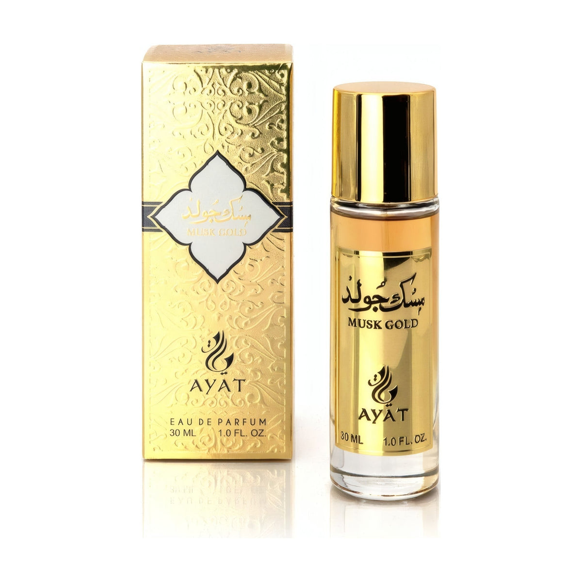 Ayat Musk Gold — flacon et boîte
