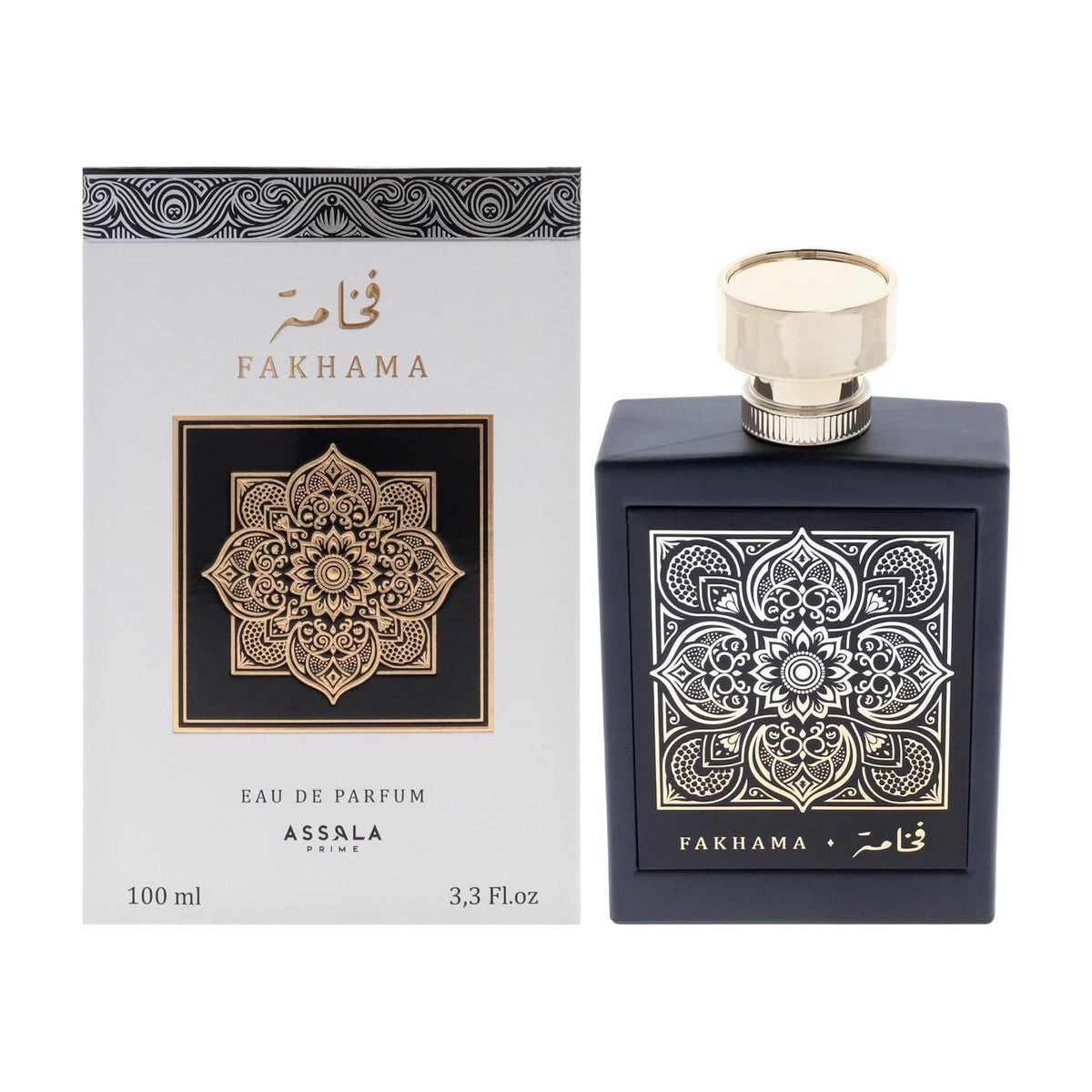 Assala Fakhama, flacon et boite
