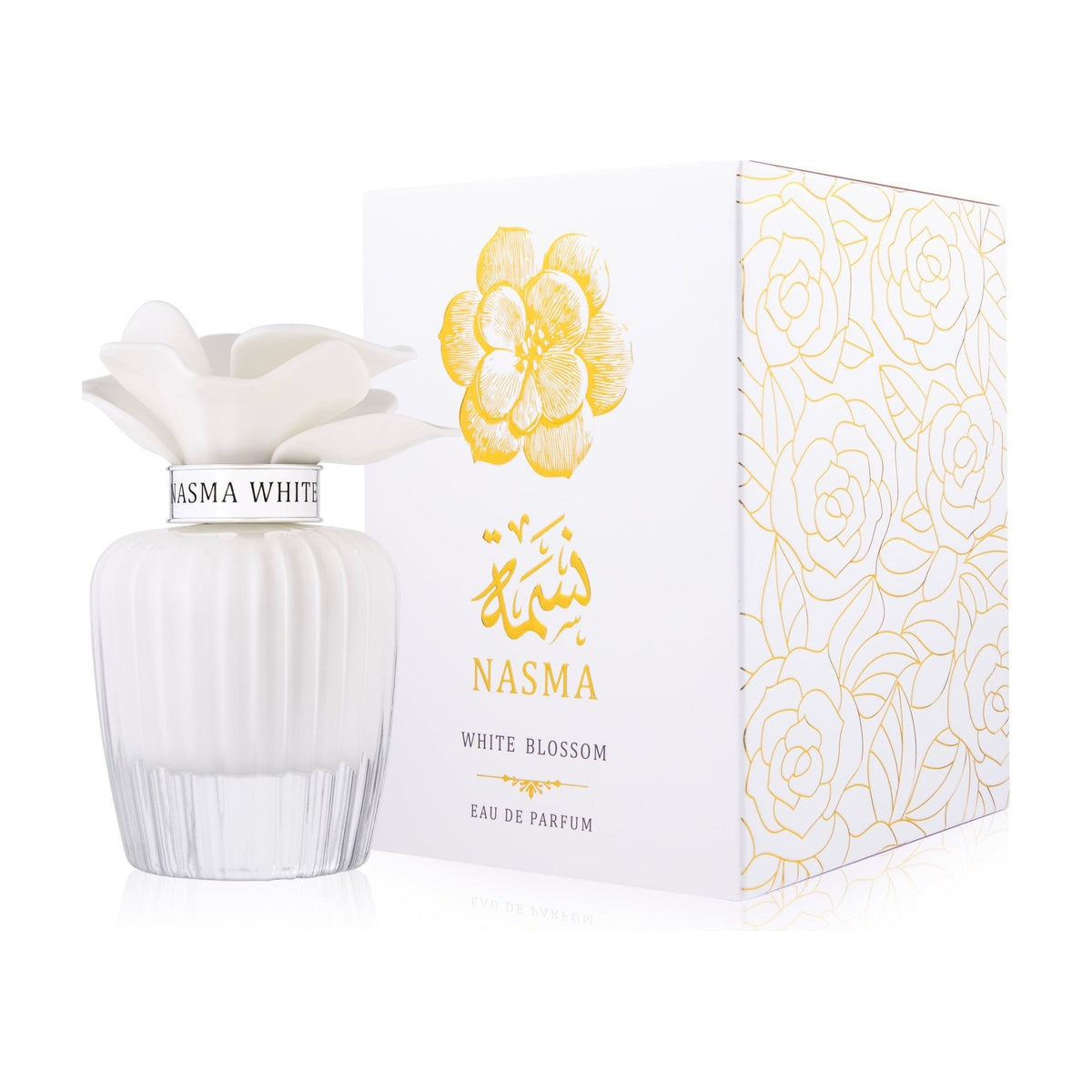 Assala Nasma White Blossom, flacon et boite