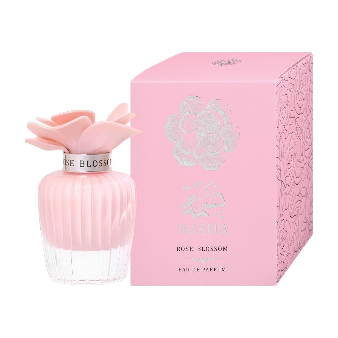 Assala Nasma Rose Blossom, flacon et boite