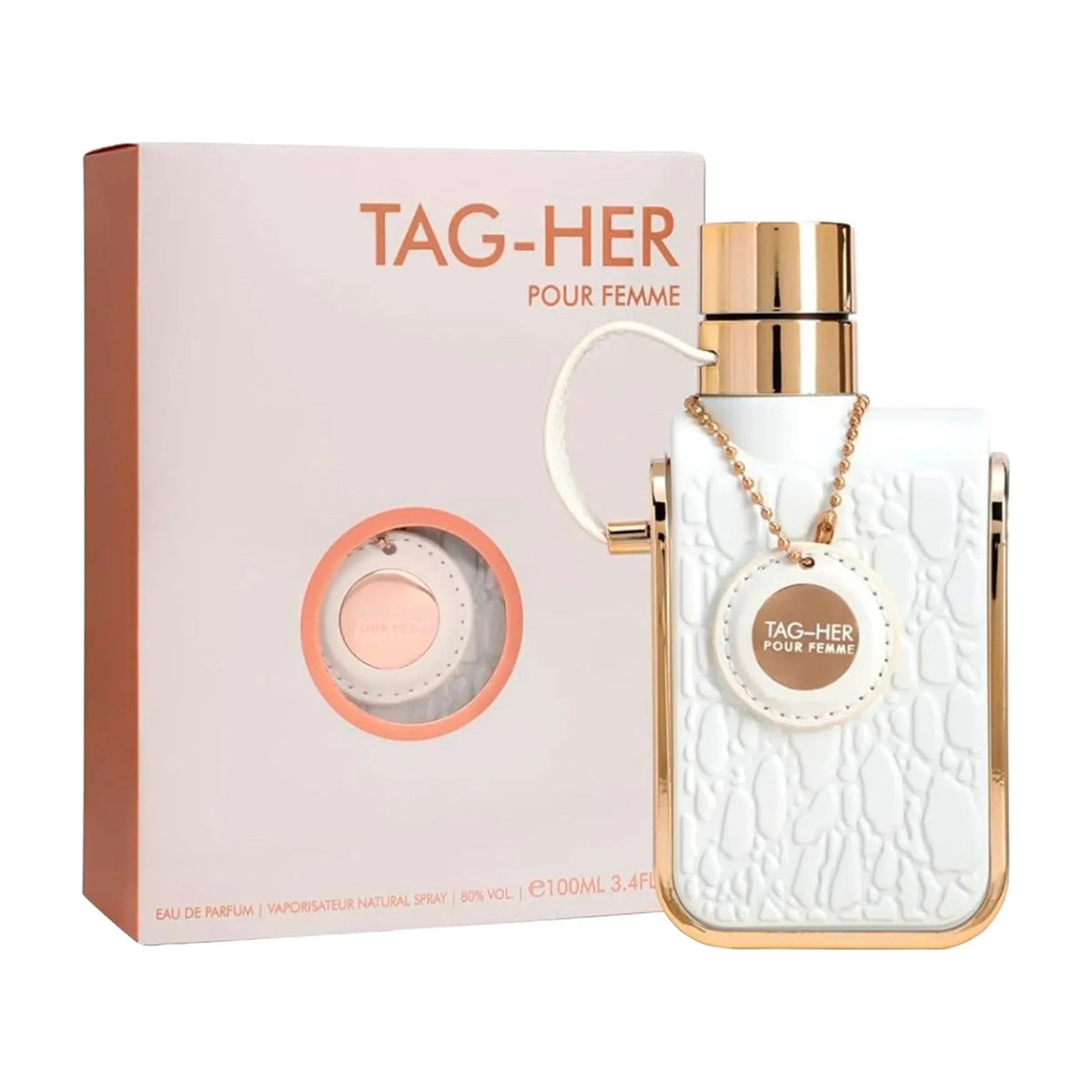Armaf Tag-her, flacon et boite