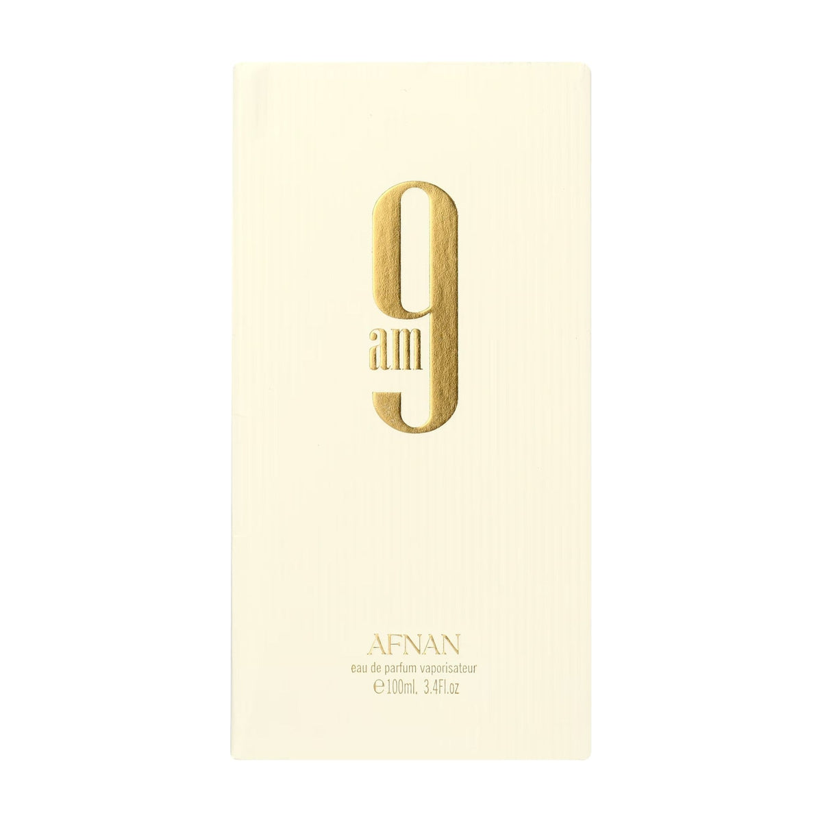 Afnan 9am — Eau de Parfum 100 ml — flacon et boîte