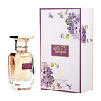 Afnan Violet Bouquet — Eau de Parfum 80 ml — flacon et boîte