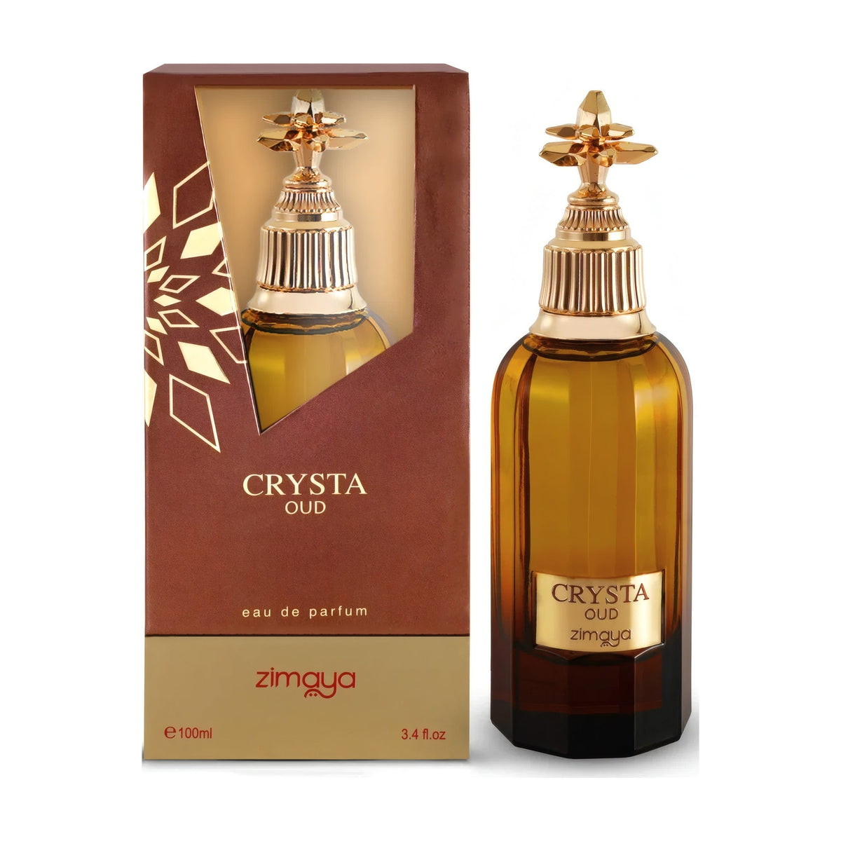 Zimaya Crysta Oud — flacon et boite