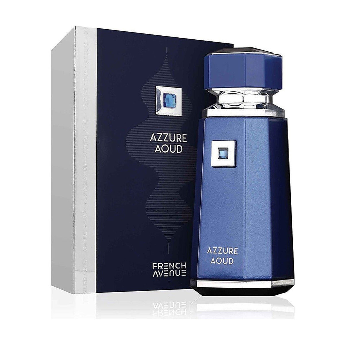 French Avenue Azzure Aoud — flacon et boîte
