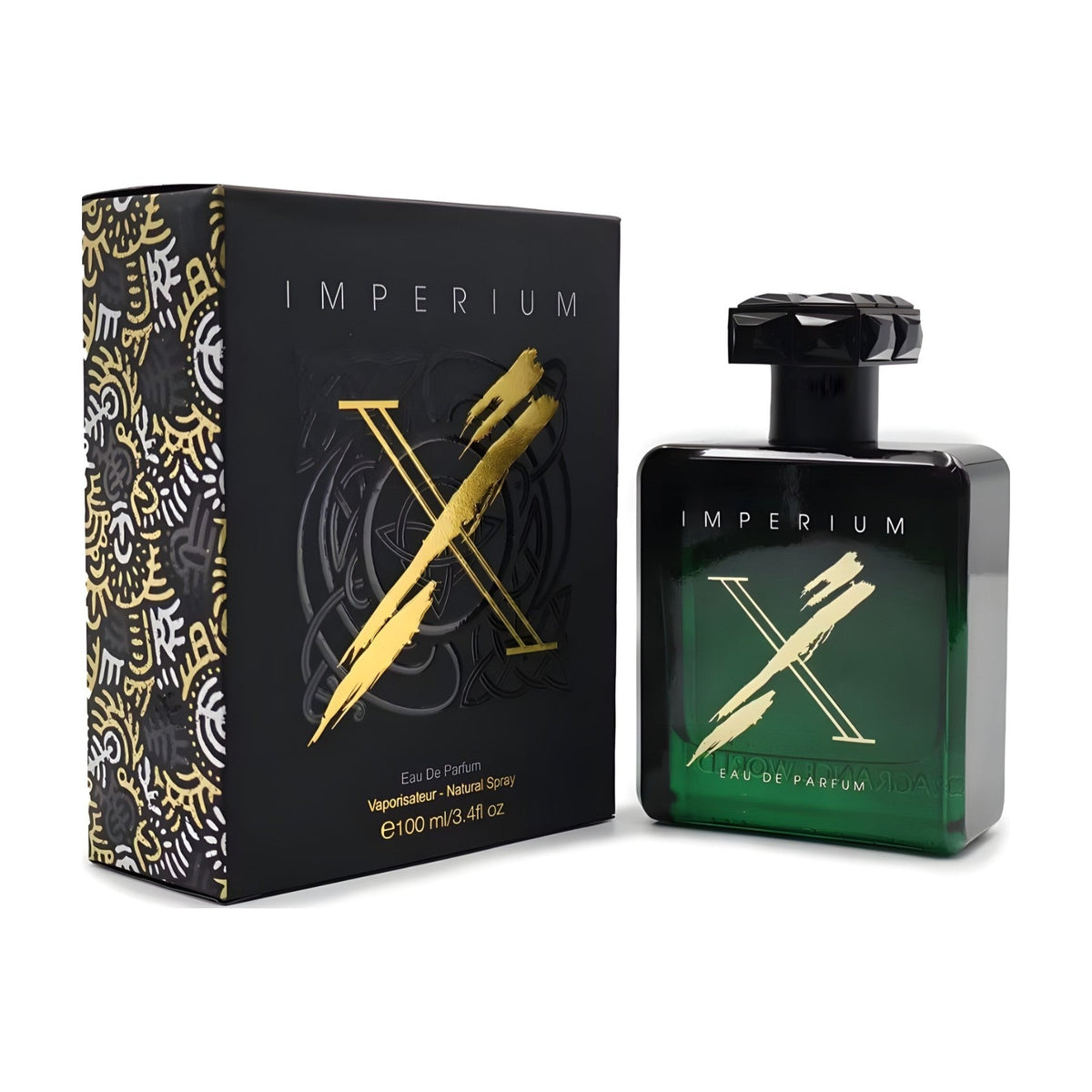 Fragrance World Imperium X flacon et boîte
