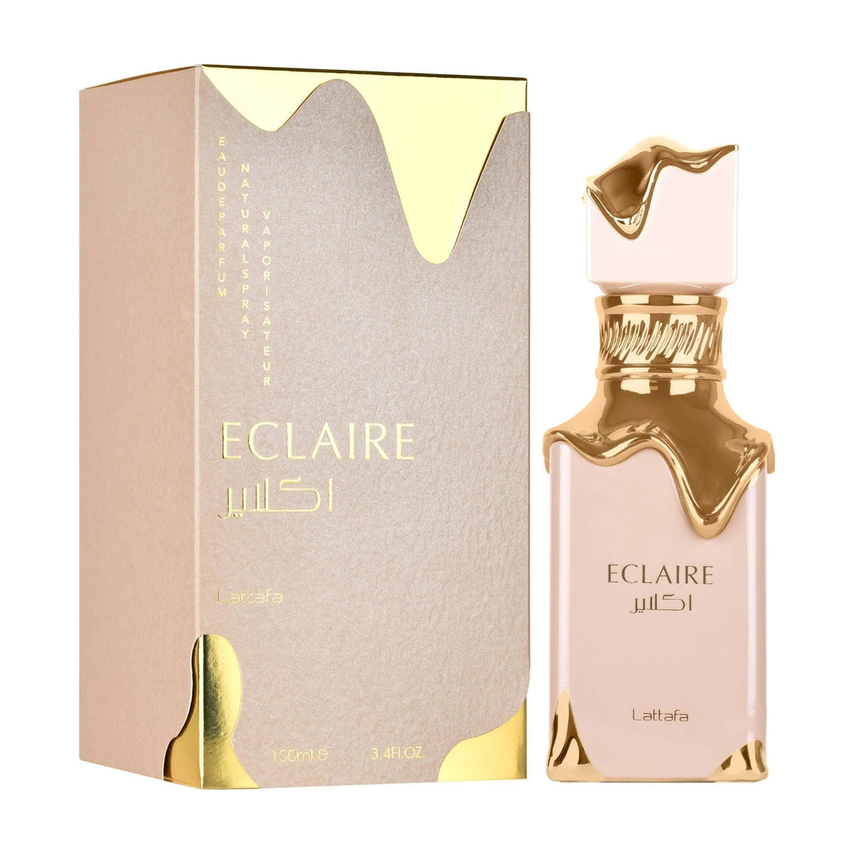 Lattafa Eclaire flacon et boîte