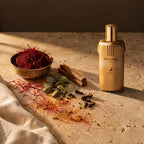 Maison Alhambra Glacier Gold, mise en scène safran et épices du Golfe