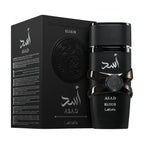 Lattafa Asad Elixir flacon et boîte