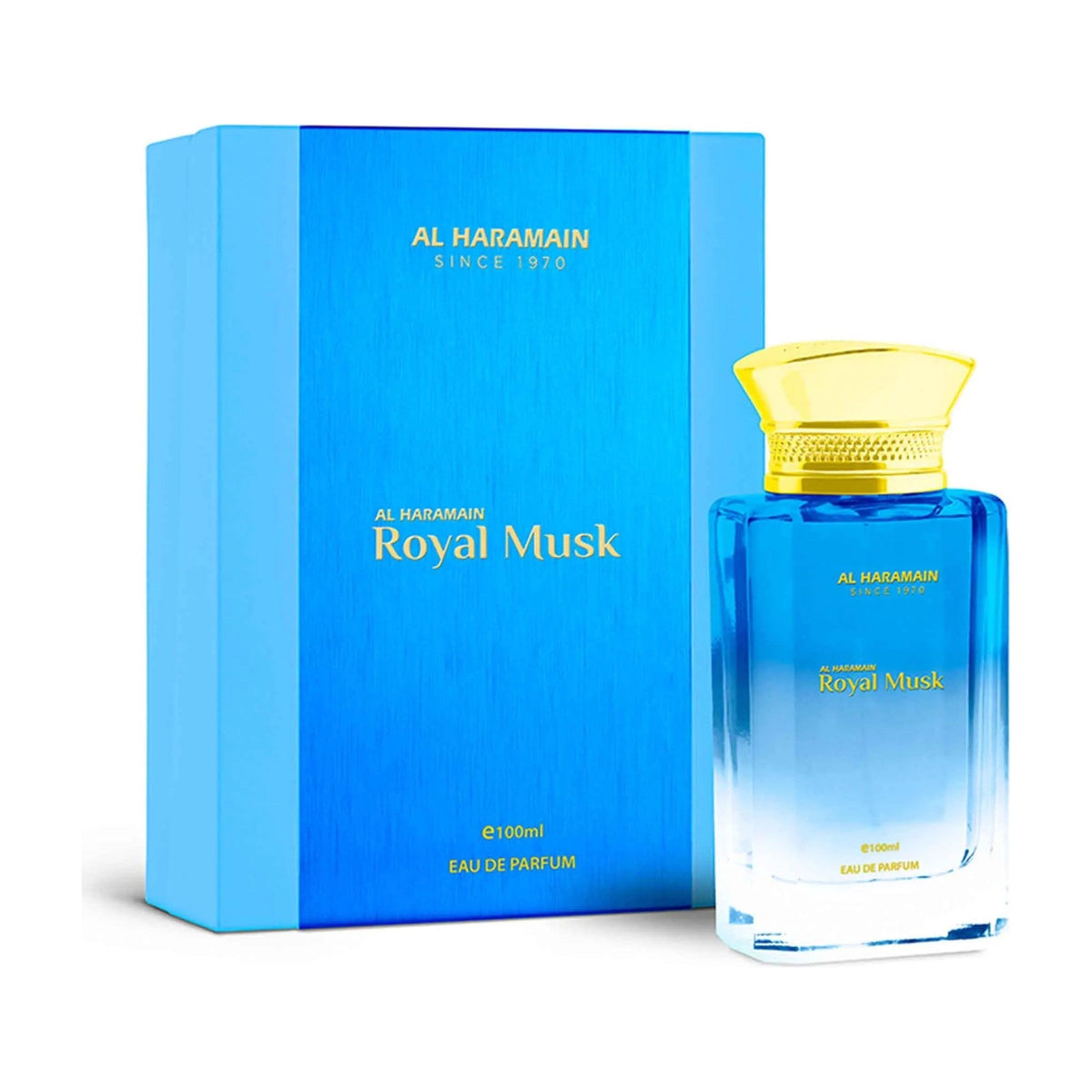 Al Haramain Royal Musk — flacon et boîte