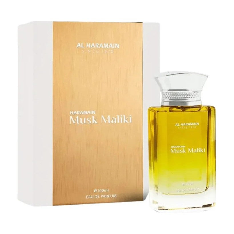 Al Haramain Musk Maliki — flacon et boîte