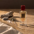 Lattafa Ana Abiyedh Rouge, mise en scène marin et chypré