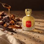 Maison Alhambra Baroque Rouge 540, mise en scène gourmand praliné et sucré