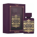 Lattafa Badee Al Oud Amethyst flacon et boîte