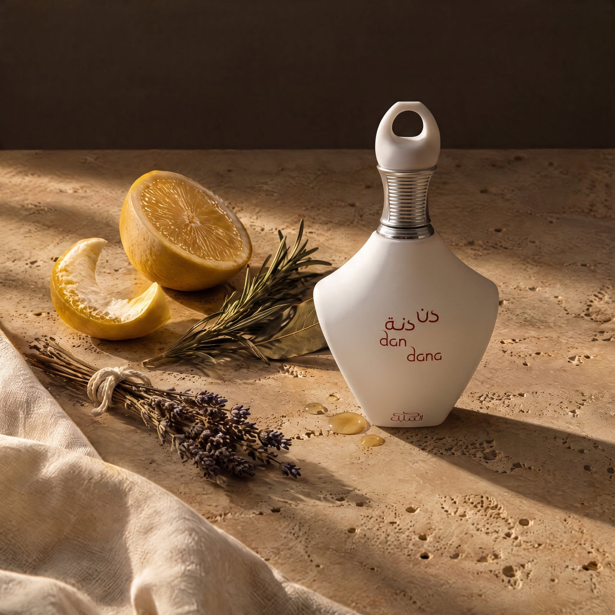 Nabeel Dan Dana Souq Collection, mise en scène agrumes et aromates