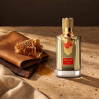 Nabeel Jarrah Luxus Edition, mise en scène cuir et miel