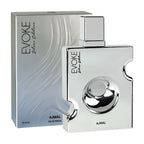 Ajmal Evoke Silver Edition — Eau de Parfum 90 ml — flacon et boîte