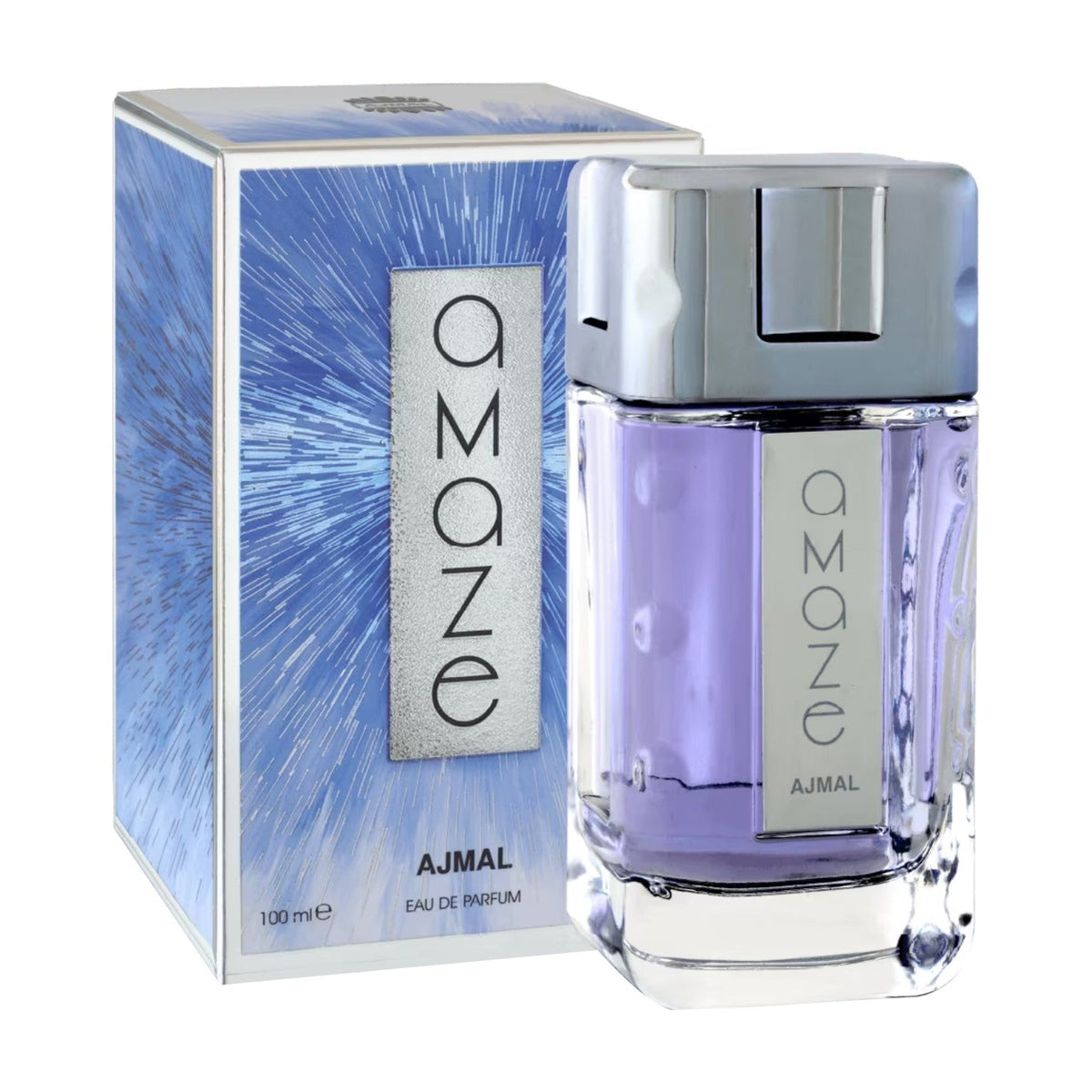 Ajmal Amaze — Eau de Parfum 100 ml — flacon et boîte