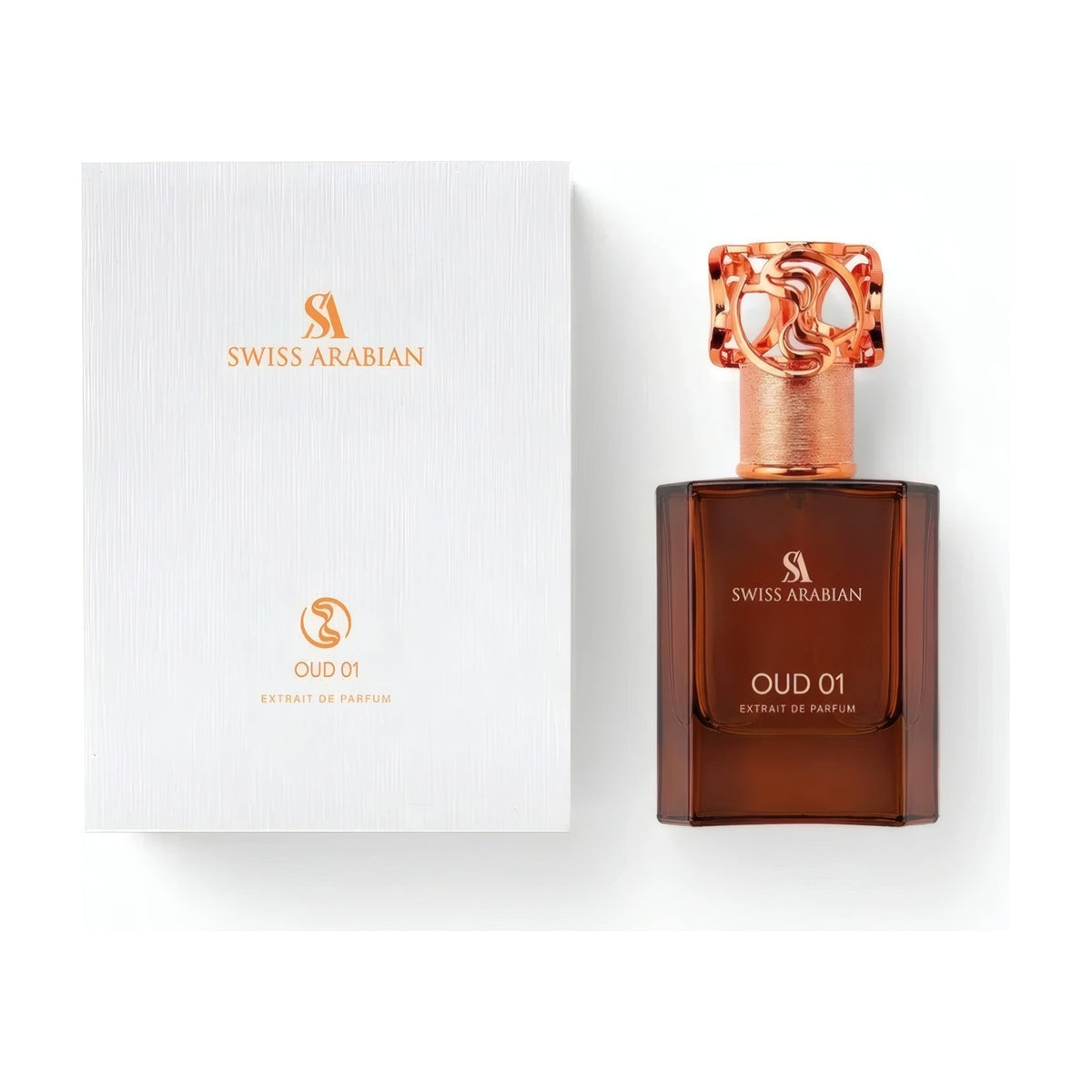 Swiss Arabian Oud 01 — flacon et boite