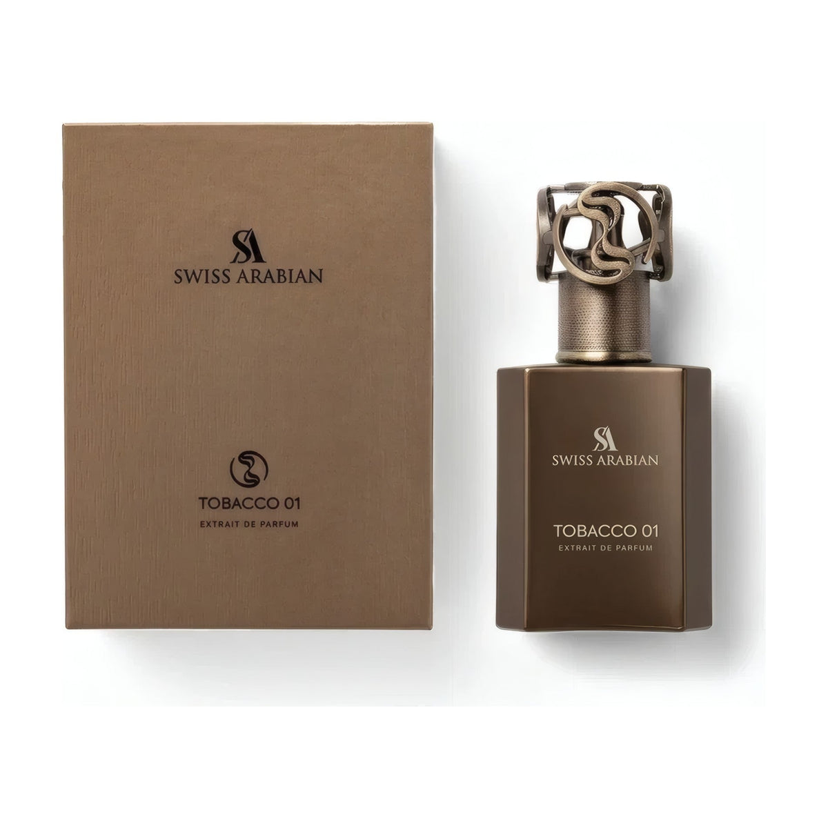 Swiss Arabian Tobacco 01 — flacon et boite