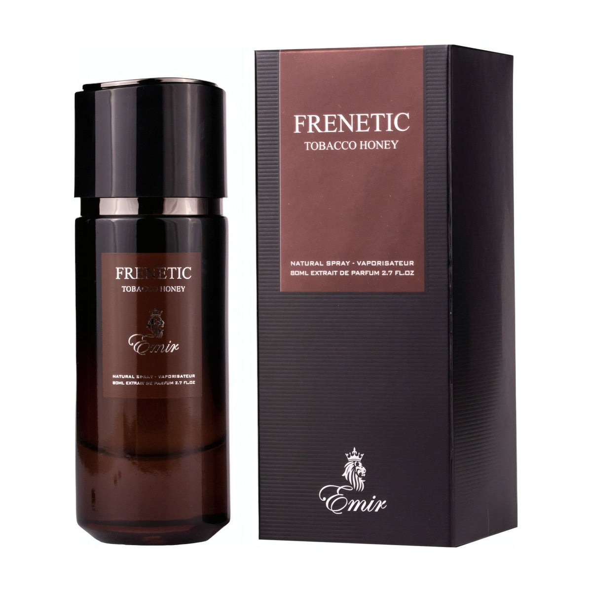 Emir Frenetic Tobacco Honey — flacon et boîte