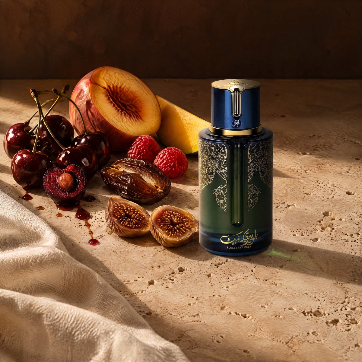 Arabiyat Prestige Blueberry Musk — Eau de Parfum 100 ml — scène olfactive