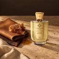 Unique'e Luxury Chypre Toscano, mise en scène cuir et miel