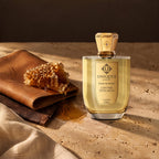 Unique'e Luxury Chypre Toscano, mise en scène cuir et miel