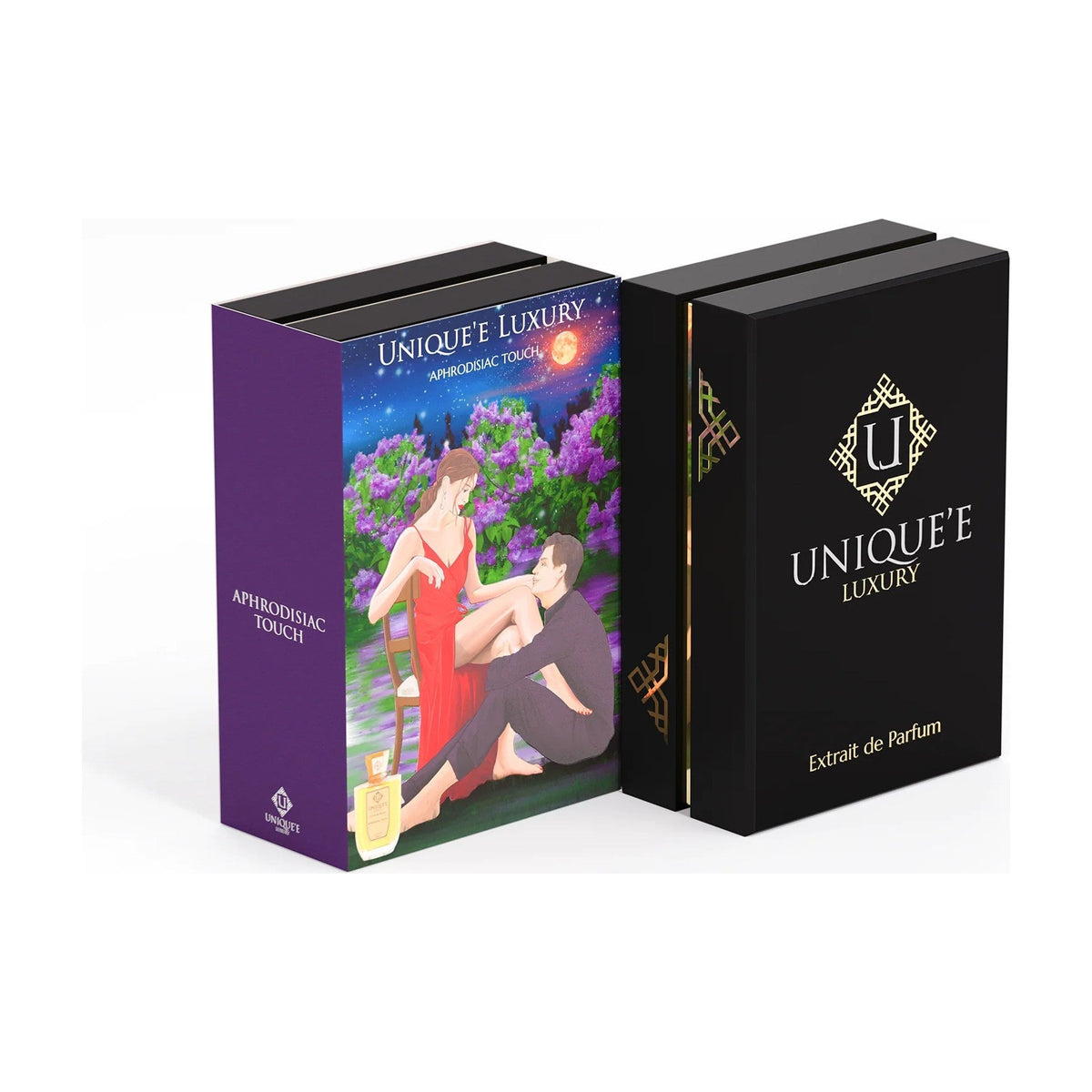 Unique'e Luxury Aphrodisiac Touch flacon et boîte