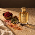 Unique'e Luxury Aphrodisiac Touch, mise en scène safran et épices du Golfe