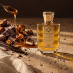 Unique'e Luxury Chocolate Makes Me Happy, mise en scène gourmand praliné et sucré