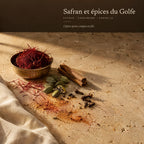 Safran et épices du Golfe — safran, cardamome, cannelle